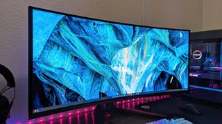 Image of the Alienware 34 Curved QD-OLED Gaming Monitor (AW3423DWF).